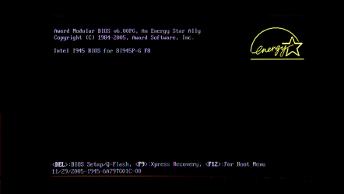 bios boot
